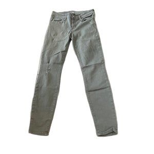 Gap Green Skinny Pants Size: 2